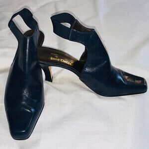 Designs by Inez DeLiso Sling-Back Heels - Women's Size 11 B - Made in Spain